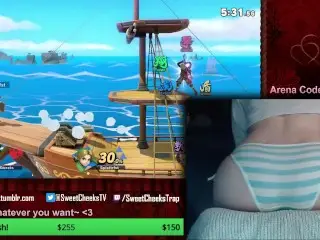 Sweet Cheeks Plays Super Smash Bros Ultimate (12-08-2018)