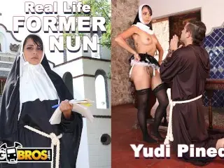 BANGBROS - Blasphemous Ex Catholic Nun Yudi Pineda Commits Unholy Act!