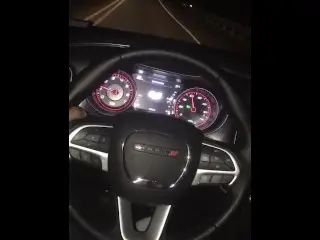 Sucks Mexican Cock in Dodge Charger SXT