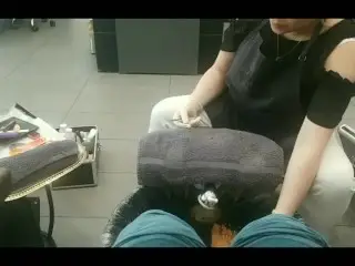 Bonita Gets Sensual Intimate Pedicure