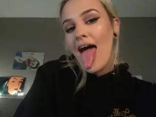 Long Tongue Drool Porn