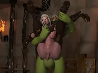 Screwing the Screw - Maiev & Orc Warcraft Futa - Ayasz