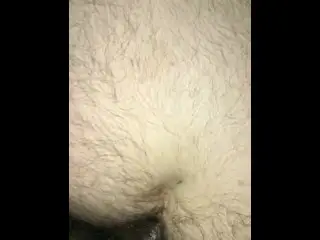 Fucking her Hairy little White Ass