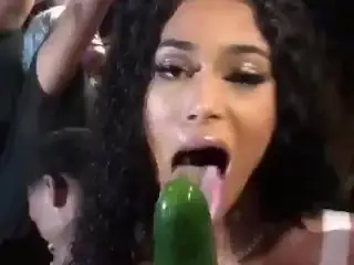 Jasmine Banks and Miina Marie Cucumber Challenge Party Part 2