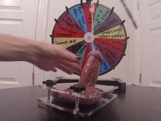 Wheel of Misfortune - take # 2 - CBT Wheel of Post Orgasm Torture - CuMsHoT