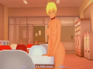 Ikumi Mito (Food Wars) - Corner Masturbation