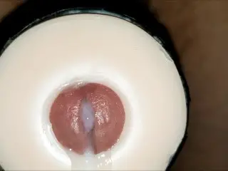 Internal Creampie of a Sextoy! Ep4.