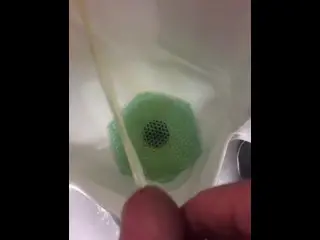 Urinal  finally Caught this Guy Jerking/cumming at Work on Paid Time