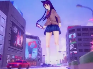 Giantess Growth DDLC: Mile High Club