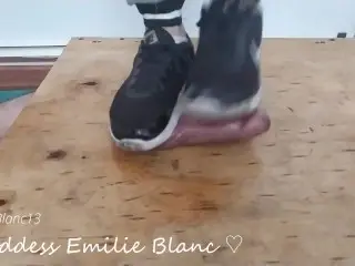 Dancing on Cock with Dirty Smelly Sneakers