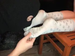 Kelly_feet Dirty Socks Worship, Smell Socks and Foot Mistress Sniffing