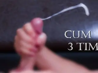 Cum no Hands. Cum 3 Times \ 1 Min. Multiple Cum