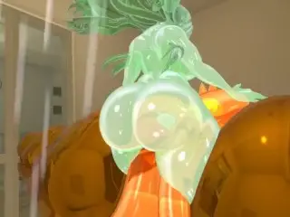 Titty Fucking a Slime Girl