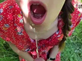 BIKE Ride OUTDOOR REAL AMATEUR take ANAL SEX and PISS MOUTH (SHORT VERSION)