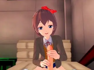 Doki Doki Literature Club! Sayori 3D HENTAI