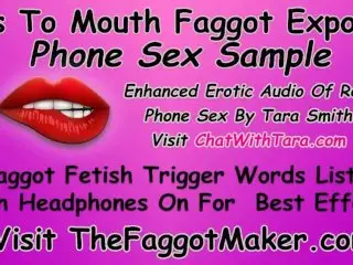 Ass to Mouth Faggot Exposed Enhanced Erotic Audio Real Phone Sex Tara Smith Humiliation Cum Eating