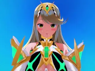 Mythra Xenoblade 2 3D HENTAI 2/5