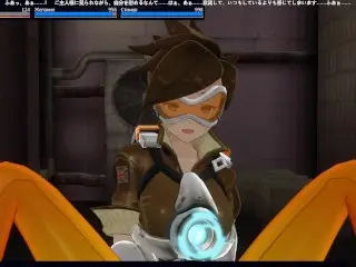 3D HENTAI Overwatch Tracer Masturbation Orgasm