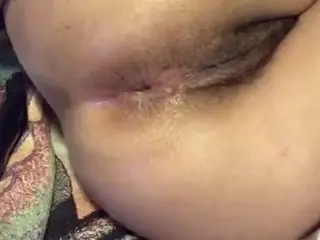 Playing with my Hairy Pussy and Dirty Asshole