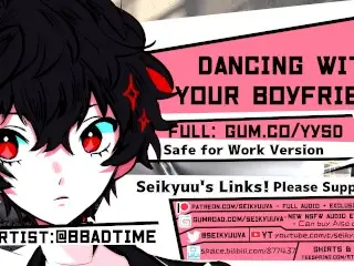 [18+ Cute ASMR] Dancing with your Boyfriend! [persona 5]