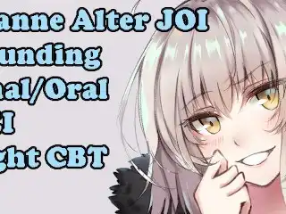 Jeanne makes you Face the Consequences Part 1(Jeanne FGO Hentai JOI)(Sounding, Assplay, CEI, Femdom)