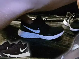 4K - Cum Hard inside Sexy Nike Sneaker