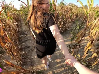 Fuck me in the Corn Field and Give me a Creampie