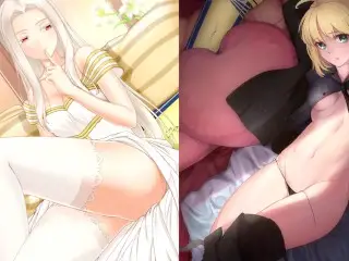 Hentai JOI for Women - Saber and Irisviel Give you a Show [commission]