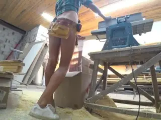 Floating Metal Table Part 4p3.3 - Woodworking Day 3 Short Cut 3 (music be my Lover)