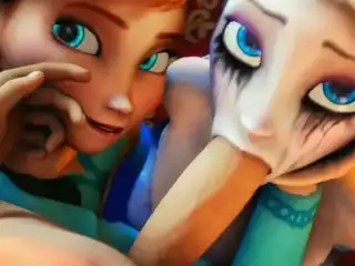 Frozen Princess Elsa Blowjob (Halloween Special)