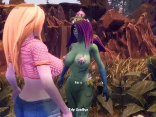 Breeders of Nephelym [hentai 3D Game] Ep.1 a Plant Monster Girl Sucked my Huge Cowgirl Tits