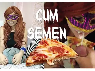 TRAILER - Pervert Eats Pizza with Semen