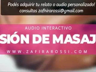 RELAXING PORN AUDIO [INTERACTIVO] SESIÓN DE MASAJES | ASMR [VOZ ARGENTINA]