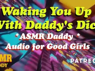 ASMR Daddy Wakes you up with his Cock inside You, Ruins your Ass