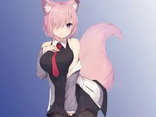Busty Kitsune Teacher Gets Turned on after Catching you Drawing Lewd Art in Class!