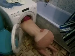 My Stepsister Stuck in the Washing Machine