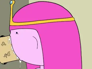 Princess Bubblegum Finds a Gloryhole and Sucks Dick - Adventure Time Porn Parody