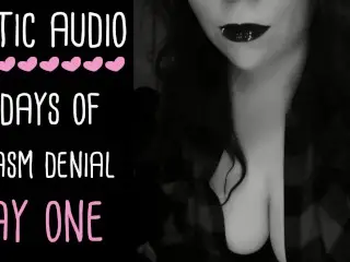 Orgasm Control & Denial ASMR Audio Series - DAY 1 OF 5 (Audio only | JOI FemDom | Lady Aurality)