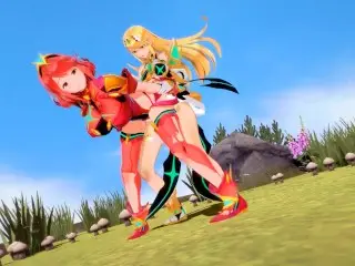 【MYTHRA】【FUTANARI 3D】【PYRA】【XENOBLADE】