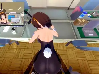 【HARUHI SUSUMIYA】【HENTAI 3D】【POV ONLY DOGGYSTYLE POSE】