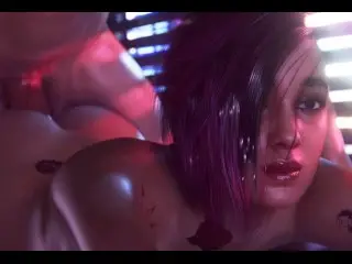 Cyberpunk 2077 Judy Alvarez Pronebone Anal Pounding (loop)