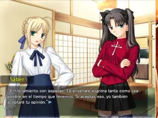 Fate Stay Night Realta Nua Dia 6 Parte 2 Gameplay (Spanish)