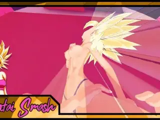 Caulifla goes Super Saiyan