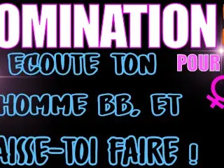 AUDIO DOMINATION / OUVRE TA BOUCHE MON COEUR ! / ASMR - JOI