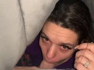 Wife Sucking me while Everyone’s Asleep