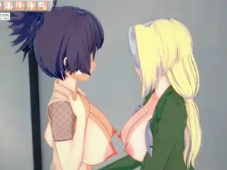 Hentai Hra Na Anime Porno Naruto | Lesbians Anko and Tsunade [gameplay]