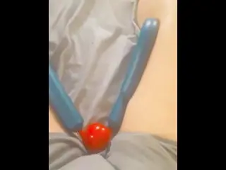 BB Boy Ryan Masturbating with Toys while Exercising