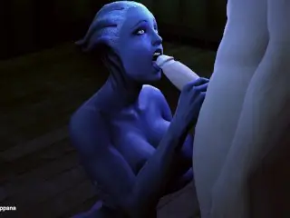 Mass Effect Liara Handjob (@DatBoiNappana)