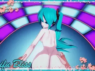 Hatsune Miku Gets Doggystyle Fucked on Stage (POV Hentai)