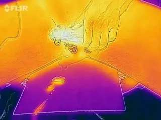 I took a Video of Ejaculation with a Thermal Camera